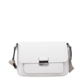 White Leather Crossbody Bag