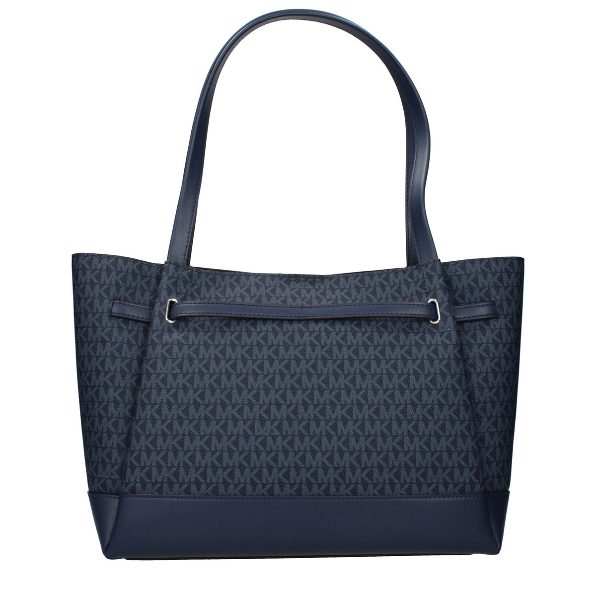 Blue Fabric Shoulder Bag